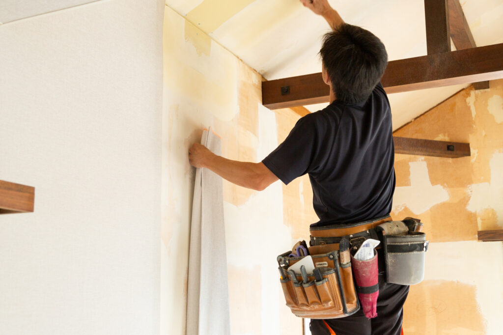 リフォーム施工中のイメージ